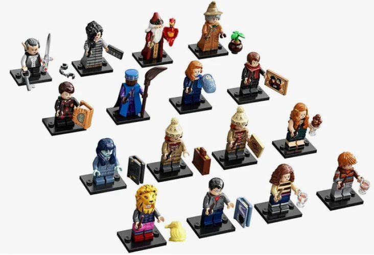 Lego 71028 Minifigures Harry Potter Series 2 CMF Complete Set of 16 Figures