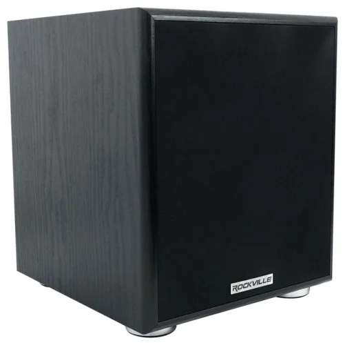 Rockville ROCK SHAKER 6.5 Inch Black 200w Powered Home Theater Subwoofer Sub