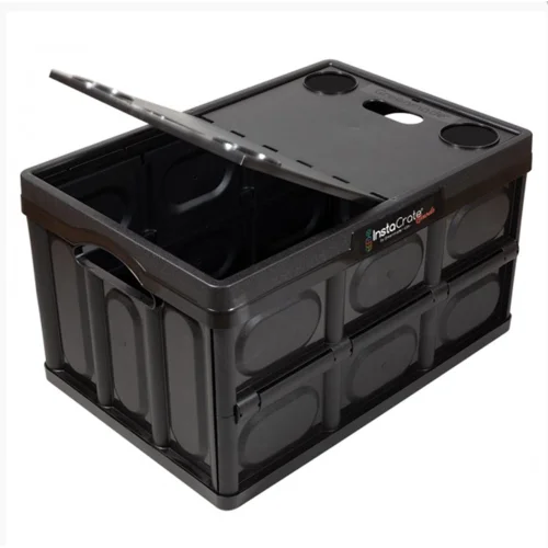 Greenmade Instacrate 16 Gallon Large Plastic Storage Bin, Collapsible Storage Container Crate Tote