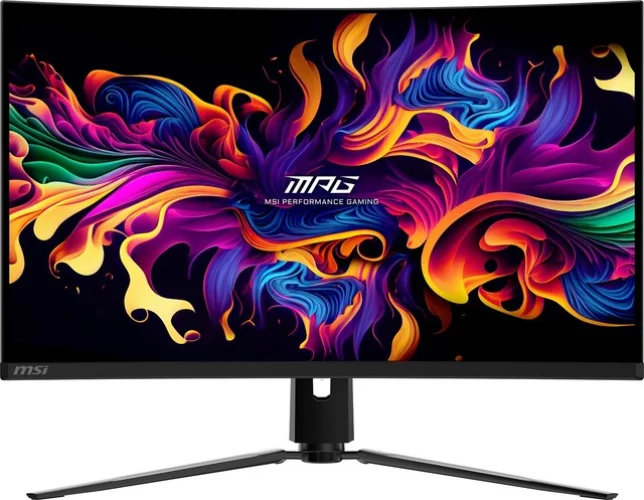 MSI MPG 321CURX QD-OLED 32" UHD Curved Gaming Monitor, 240Hz Refresh Rate, 0.03ms Response Time