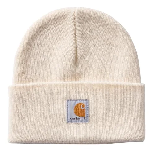 Carhartt Unisex Kids Knit Beanie Watch Hat in Turtledove, One Size Youth Fit