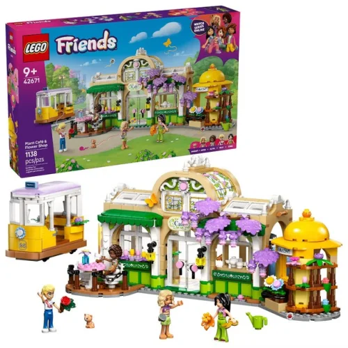 LEGO Friends Plant Caf&eacute; & Flower Shop Kids Toy 42671