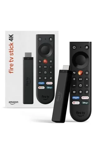 Amazon Fire TV Stick 4K (Newest Model) with Wi-Fi 6 Support and Alexa Voice Remote
