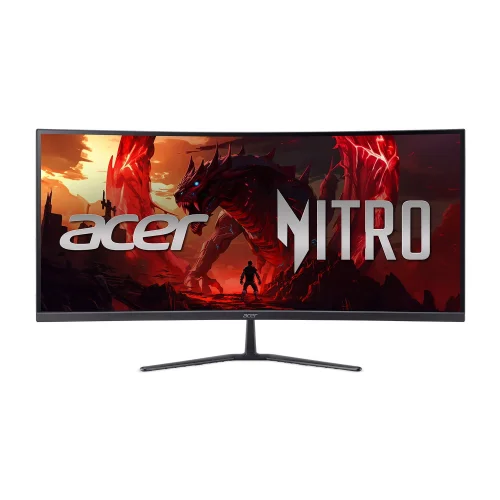 Acer Nitro ED0 34" UWQHD Curved Gaming Monitor with AMD FreeSync Premium, 120Hz, EDT340CUR J0biip