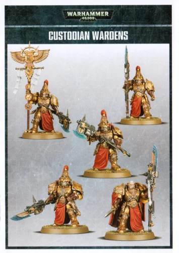 Warhammer 40k Adeptus Custodes Custodian Wardens NEW NO BOX