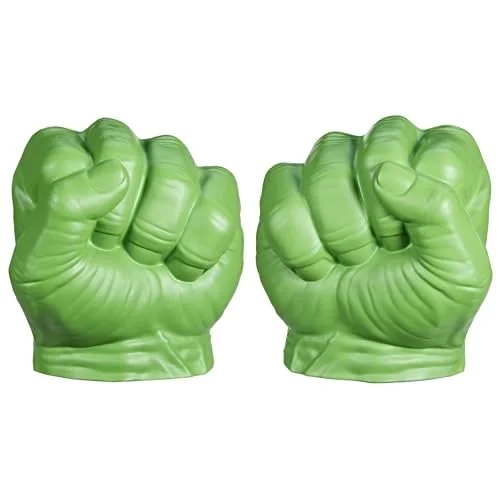 Marvel Hulk Gamma Smash Fists, Soft Foam Role Play Toy, Avengers Super Hero Toys for Kids Ages 5+