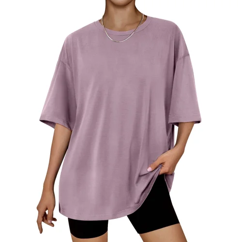 SUNBS Plus Size Womens Tops Workout T Shirts Short Sleeve Spring Tee Summer Clothes,Sizes S-3XL