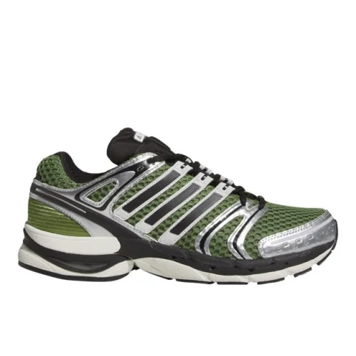 adidas Adistar Control 5 Mens Green and Silver Casual Sneakers Shoes Model JS0042