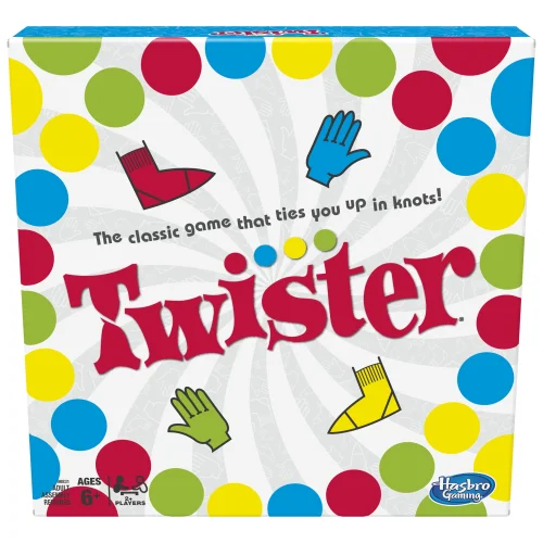 Twister Party Game with Spinner's Choice and Air Moves, Indoor Active Game for Kids and Teens