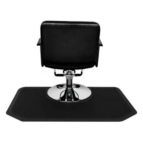 4' x 5' x 1/2" Beauty Salon & Barber Shop Chair Anti-Fatigue Floor Mat Hexagon