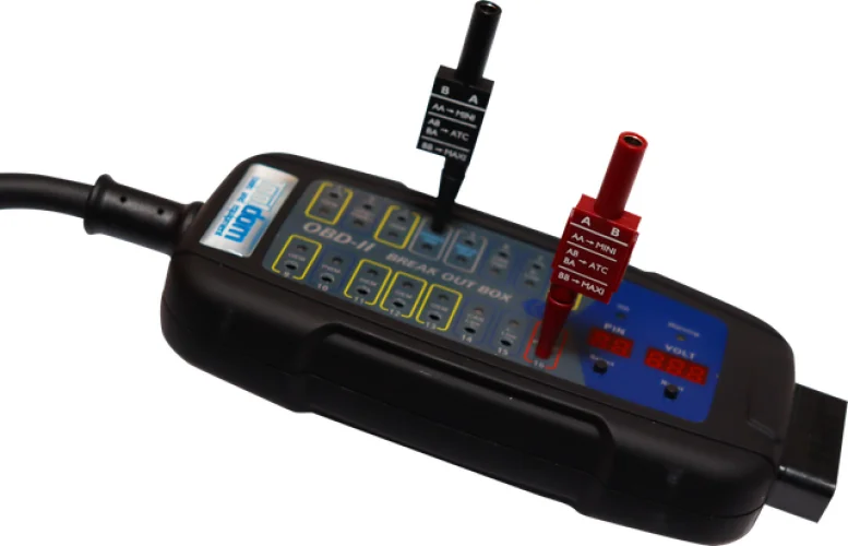 Tooldom Tools OBD II Diagnostic Breakout Box TDMECB