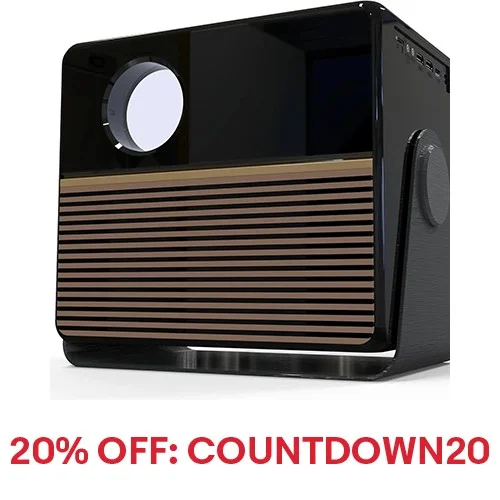 RCA 1080P Smart Streaming Projector with Roku Express Streaming Device Model RPJ227