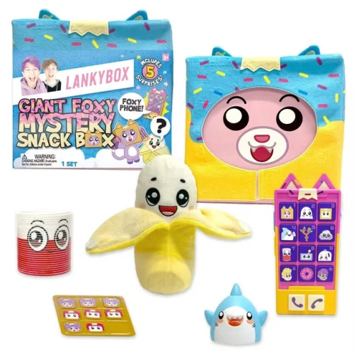LankyBox Giant Foxy Surprise Snack Box Including Foxy Phone and Stickers