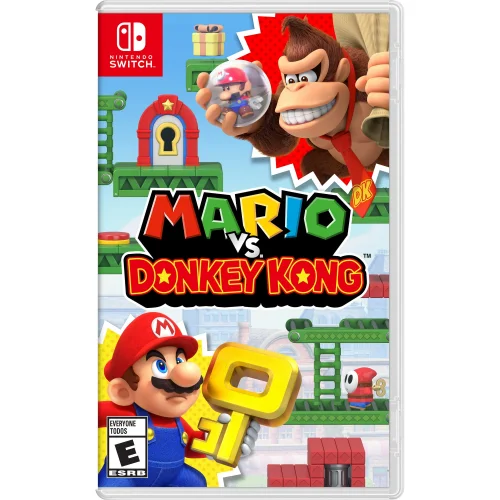 Mario Vs. Donkey Kong - Nintendo Switch (U.S. Edition) Puzzle Platforming Game for Nintendo Switch