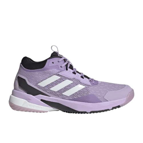 adidas Crazyflight 6 Mid Indoor Womens Purple Sneakers Athletic Shoes HP7031