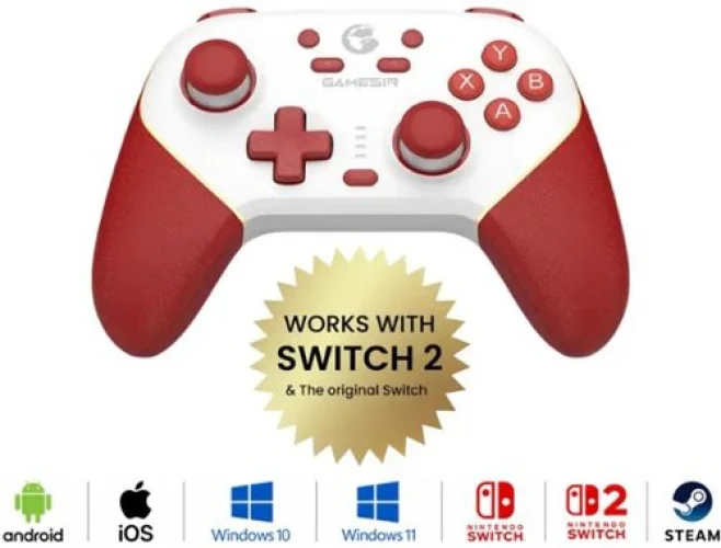 GameSir Super Nova Wireless Gaming Controller for Nintendo Switch, Switch 2, PC, iOS, and Android