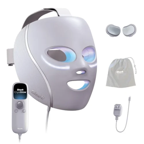 Shark CryoGlow LED Face Mask FW312PL - Lilac Frost