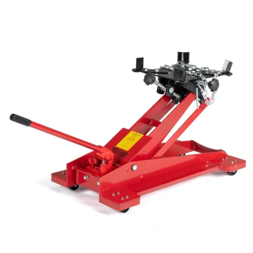 1/2Ton / 1100lbs Floor Low Profile Transmission Jack Lift 1100 Lbs Cap Chain Kit