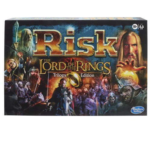 Risk: The Lord of the Rings Trilogy Edition, Inspired by The Lord of the Rings Movies, Strategy Board Games for Ages 10+, Family Games for 2-4 Players