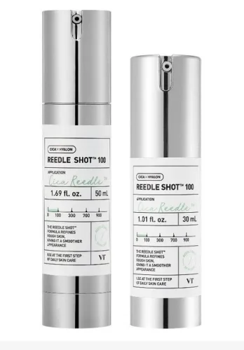 VT Reedle Shot 100 Essence 2.02fl.oz/60ml and 1.01fl.oz/30ml Set, Total 3.03 oz, New Without Box
