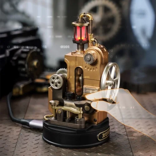 ROKR Metal Morse Telegraph Mechanical 3D Puzzle DIY Model Kit for Adults
