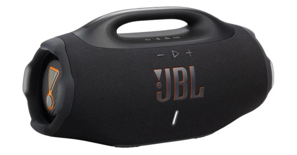 JBL Boombox 4 Portable Bluetooth Speaker with IP68 Rating and AI Sound Boost Technology