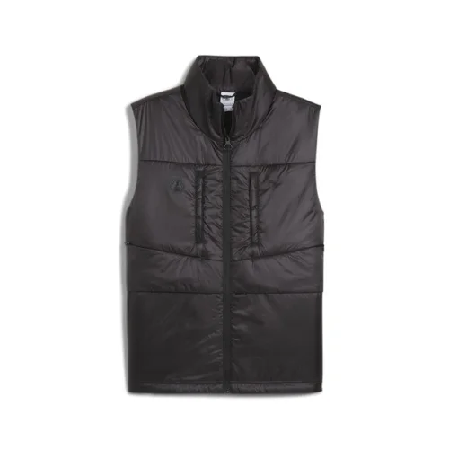 PUMA X Skepta Skope Pertex Full Zip Vest Mens Black Casual Athletic Outerwear