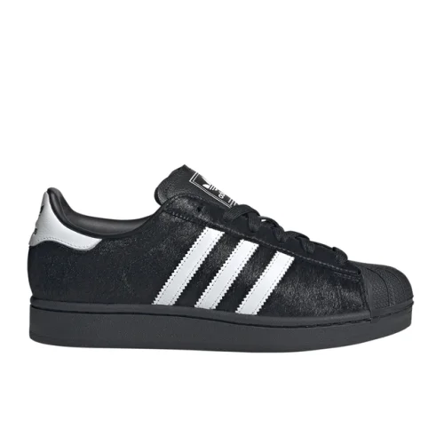 adidas Superstar Ii  Womens Black Sneakers Casual Shoes JH9475