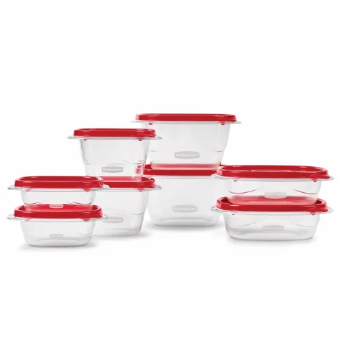 Rubbermaid TakeAlongs Food Storage Containers, 16 Piece Set
