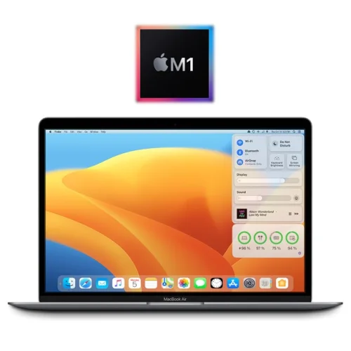 Apple M1 MacBook Air 13.3-inch 8GB RAM 128GB SSD Space Gray A2337 2020 Model with 1 Year Warranty