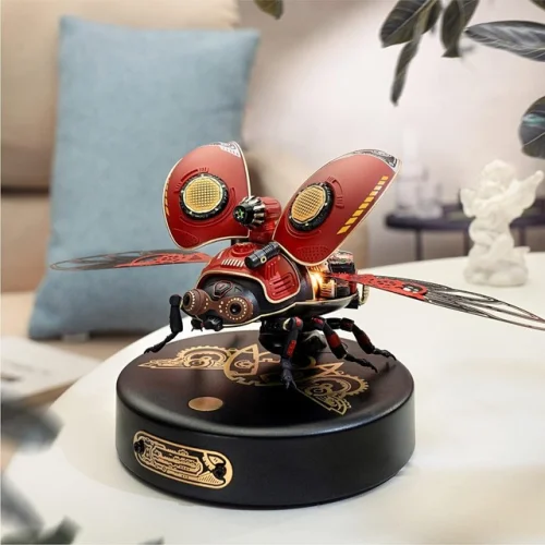 ROKR 3D Metal Model Scout Beetle Electric Mechanical 3D Metal Puzzle Toy for Adults