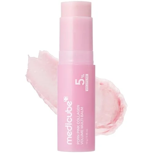 medicube PDRN Collagen Volume Multi Balm Stick, Firming Face & Body Balm for Hydration and Glow