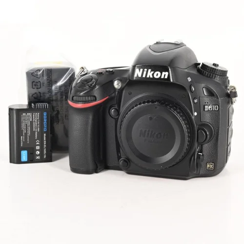 Nikon D610 24.3MP Digital SLR Camera Body FX Format with Battery and Charger
