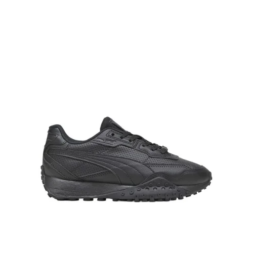 PUMA Blktop Rider Lace Up Youth Boys Black Sneakers Casual Shoes 39472602