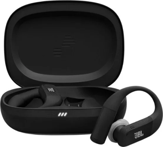 JBL Endurance Peak 4 True Wireless Bluetooth Noise Cancelling Sport In-Ear Earbuds - Black / Grey