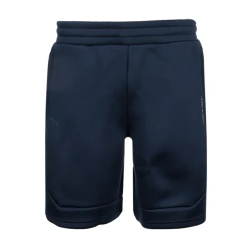 PUMA Porsche Design Sweat Shorts Mens Blue Casual Athletic Bottoms 62948110