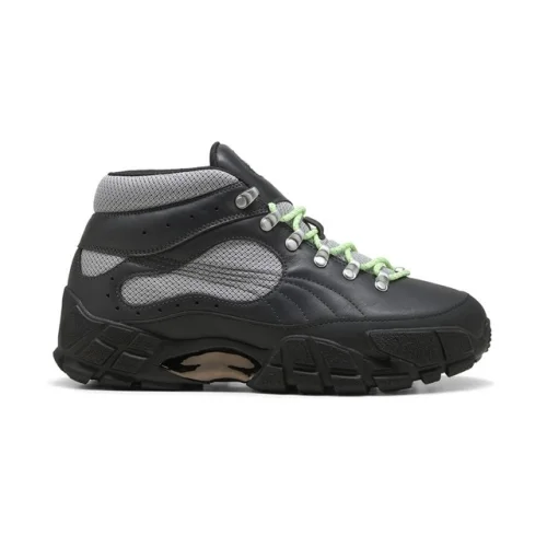 PUMA X Skepta Skope Mid Lace Up Mens Grey Sneakers Casual Shoes 39945301