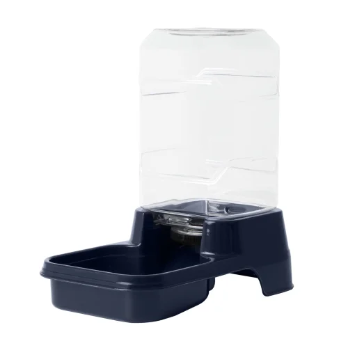 Vibrant Life 0.75 gal Gravity Waterer for Small Pets, Navy