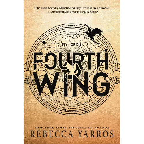 Fourth Wing (Hardcover) by Rebecca Yarros, the First Book in the Empyrean Fantasy Series