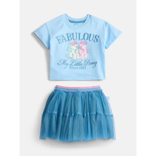 My Little Pony Toddler Girls Graphic Tee and Tutu Skirt Set, Available in Sizes 12M-5T