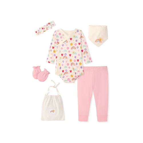 5-Piece Garanimals Newborn & Baby 100% Cotton Essentials Set, Available in Sizes Newborn to 9 Months