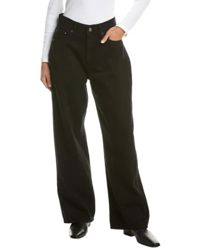 Dl1961 Taylor Black Relaxed Barrel Jean Women's