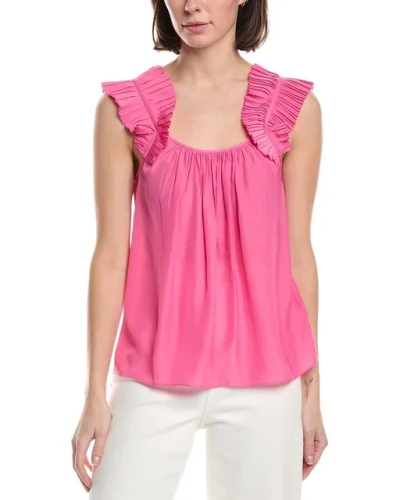 Ramy Brook Leah Top Women's Pink Size M