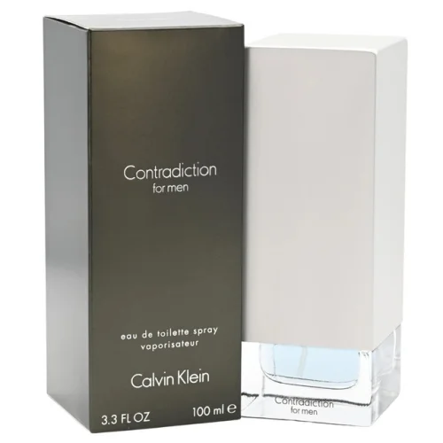 CONTRADICTION by Calvin Klein Cologne 3.4 oz EDT for Men, New in Box