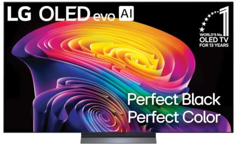 LG 65-Inch Class OLED evo AI 4K C6 Series Smart TV, 2026 Model | Dolby Atmos, Dolby Vision, HDR10, AI Super Upscaling 4K, Filmmaker Mode, Wow Orchestra, Compatible with Alexa