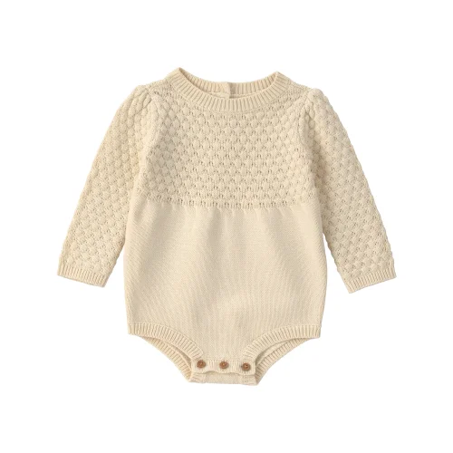 Carter's Child of Mine Baby Girl Long Sleeve Bubble Bodysuit, One-Piece, Sizes 0/3-24 Months