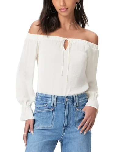 Paige Ayanna Blouse Women's White 00
