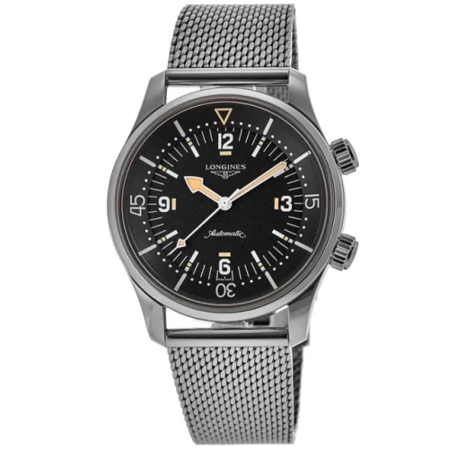 New Longines Legend Diver 59 42mm Black Dial Men's Watch L3.795.4.59.9