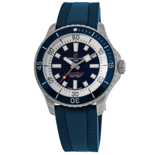 Breitling Superocean Automatic 42 Blue Dial Men's Watch A17375E71C1S1