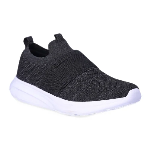 Athletic Works Men's Banded Jogger Slip-on Athletic Sneakers, Available in Regular and Wide Width